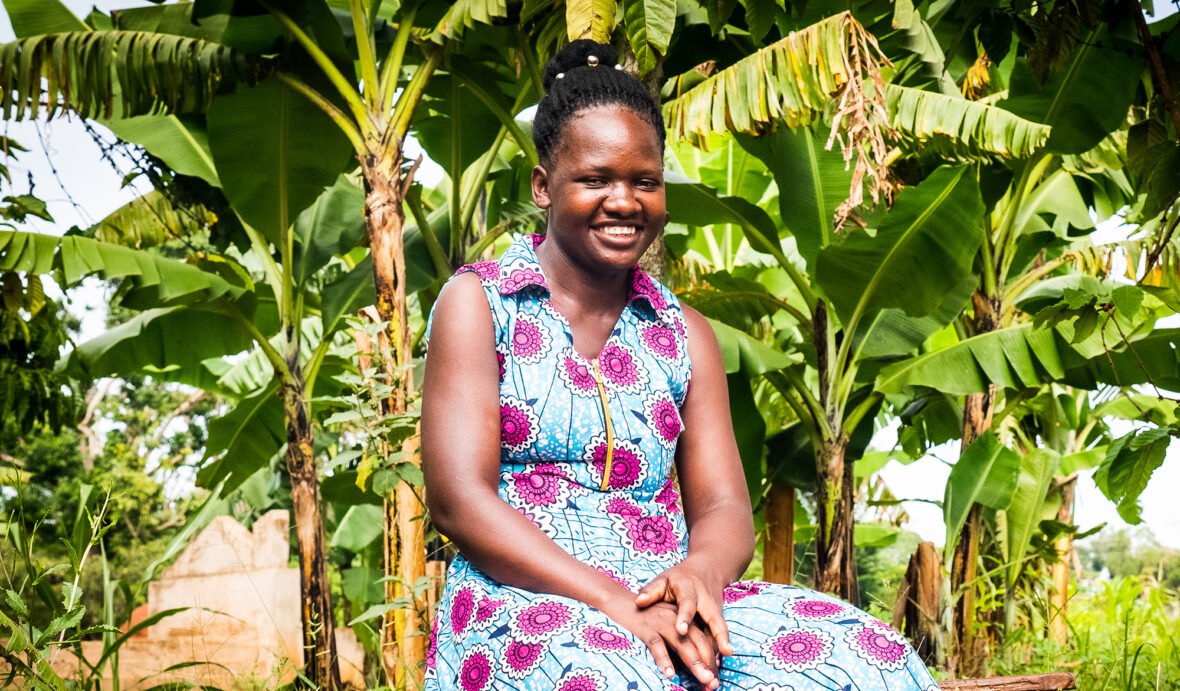 Ugandalainen Veronica.