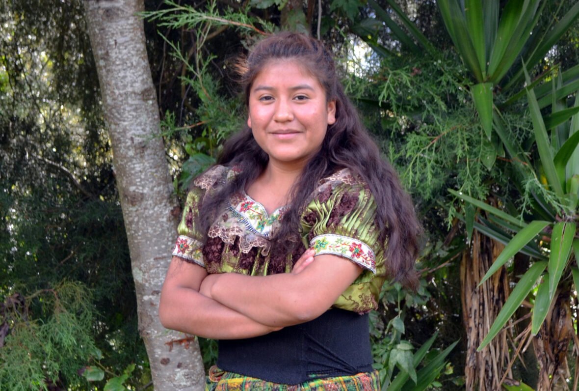 Guatemalalainen Juana on perustanut oman yrityksen.